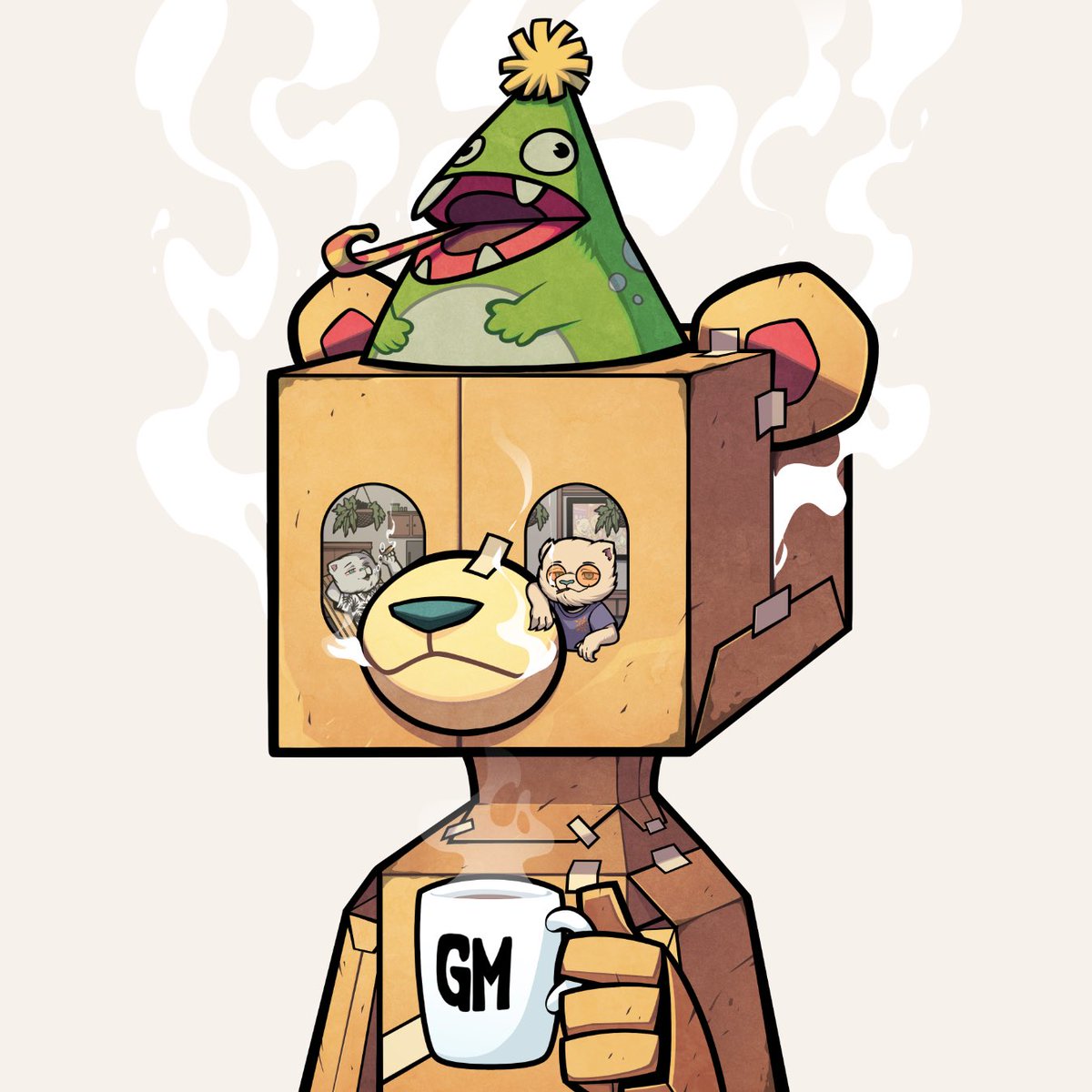 Goodmorning from my Kabu! 🌇