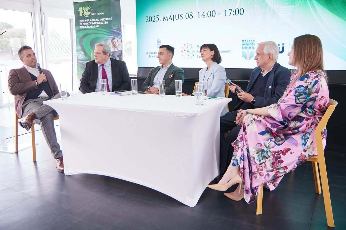 medicorzrt's tweet photo. Dr. Steiner Arnold részt vett az Egy cél, ezer út – Innovációval a jövőért - című konferencián, amely a 10 éves Nemzeti Kutatási, Fejlesztési és Innovációs Hivatal (NKFI Hivatal) jubileumi rendezvénysorozatának első eseménye volt. https://t.co/OWpY9azQVn