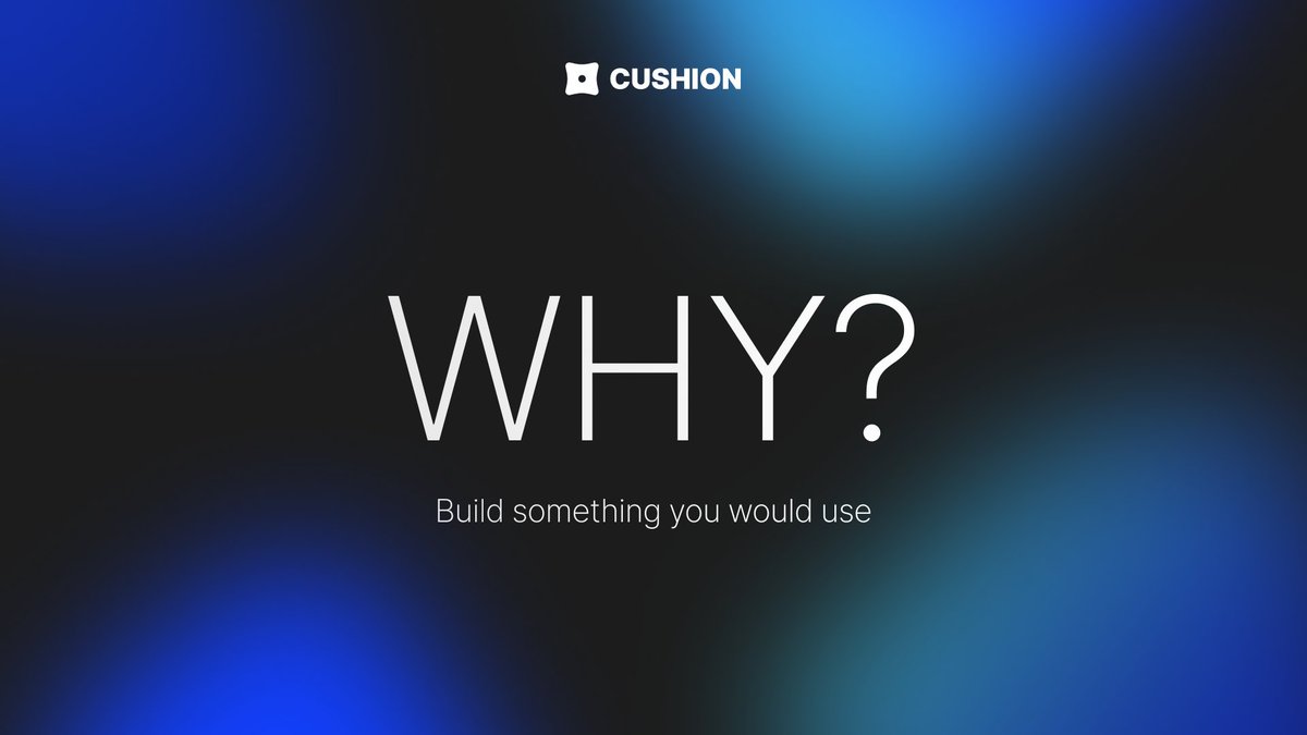 Why Cushion?

→ Because it’s the product we needed

The idea came from one of our founders, who simply said:
“I need this, and it doesn’t exist in DeFi"