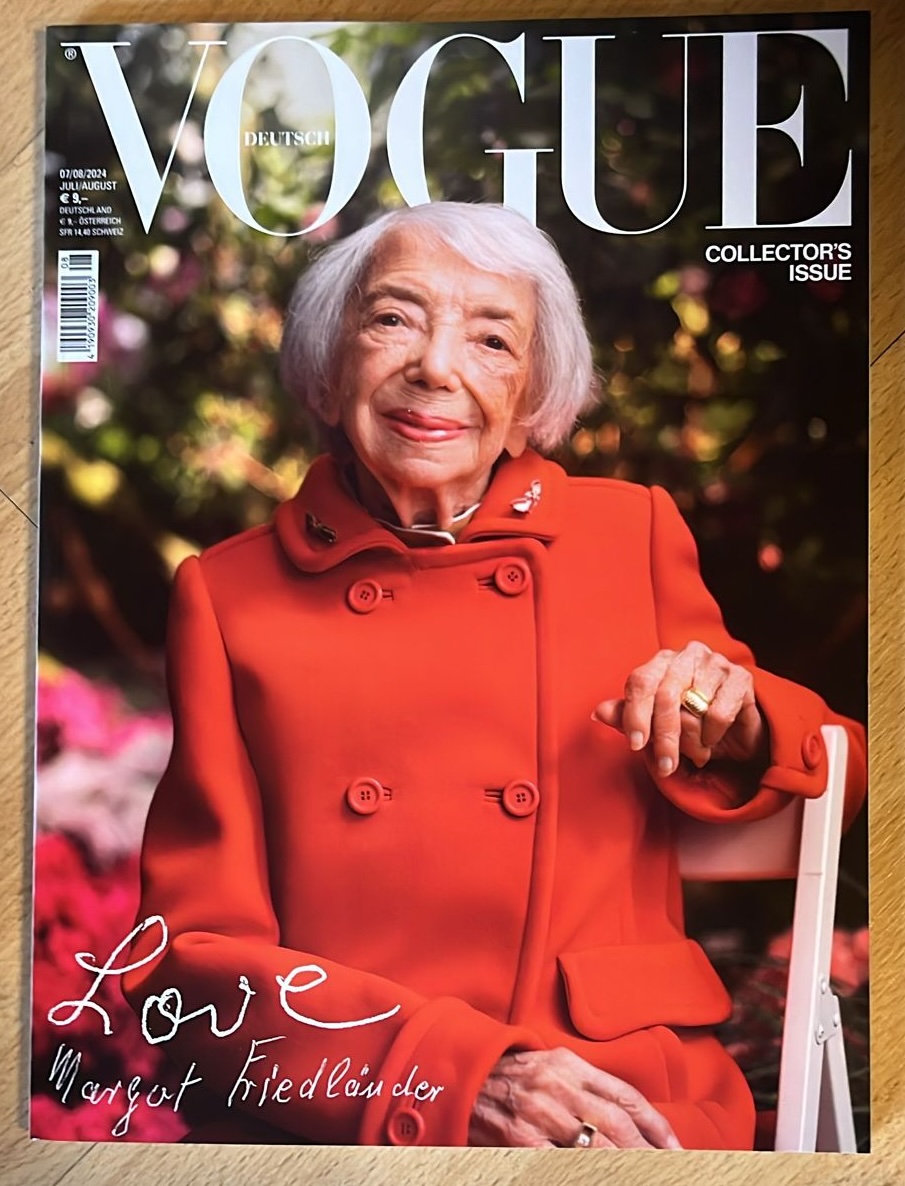 Das schönste Cover, seit es Hochglanzcover gibt (Vogue 7-8/2024)
