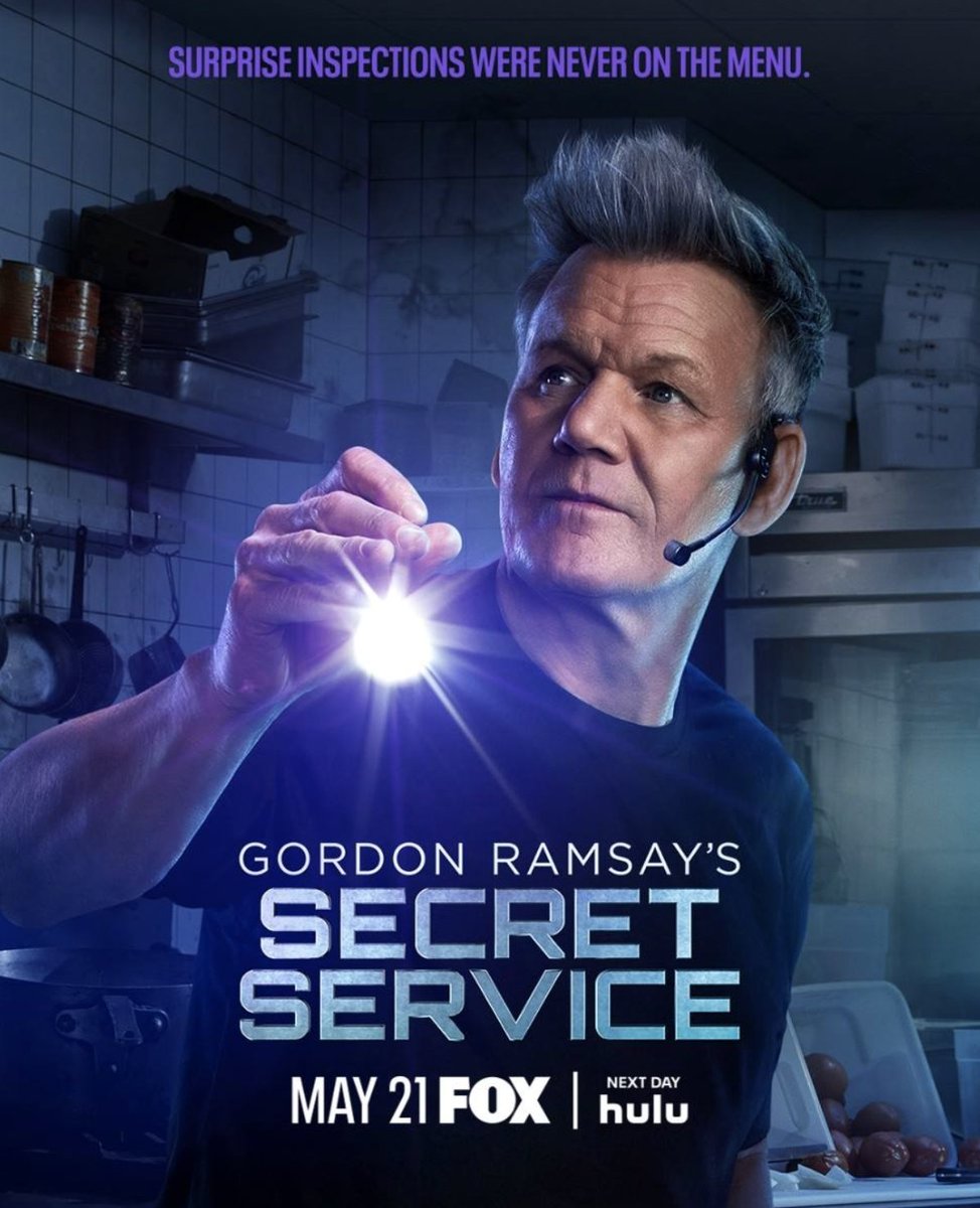 CastingPam's tweet photo. Catch the series premiere of #SecretServiceFOX TONIGHT!! Stream it starting tomorrow on Hulu!  #GordonRamsay #FOX #Hulu https://t.co/UAskw9g3I0