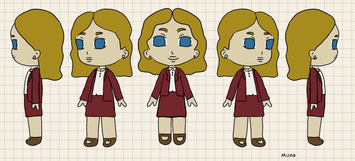 ماجي ماكيلوب.
#ما_وراء_الطبيعة #fanart
#Chibi