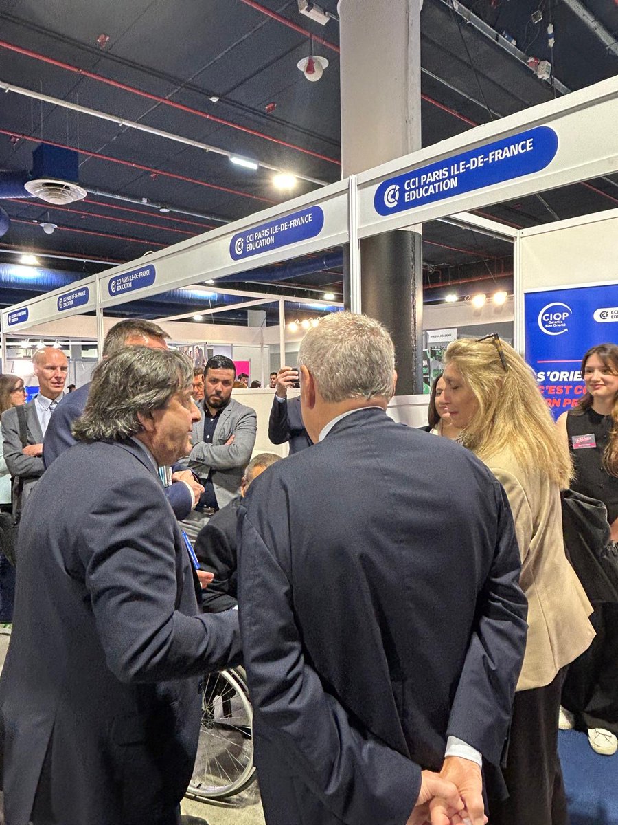 Dominique Restino (@d_restino) on Twitter photo Ravi d’avoir participé à l’inauguration de la Fête des métiers et de l’alternance 2025, dont la <a href="/CCI_Paris_IdF/">CCI Paris IdF</a> est un partenaire engagé.
Merci à toutes les entreprises, écoles, CFA et organismes de formation mobilisés en faveur de l’emploi des jeunes. <a href="/Medef_IDF/">MEDEF Île-de-France</a> Ravi d’avoir participé à l’inauguration de la Fête des métiers et de l’alternance 2025, dont la <a href="/CCI_Paris_IdF/">CCI Paris IdF</a> est un partenaire engagé.
Merci à toutes les entreprises, écoles, CFA et organismes de formation mobilisés en faveur de l’emploi des jeunes. <a href="/Medef_IDF/">MEDEF Île-de-France</a>