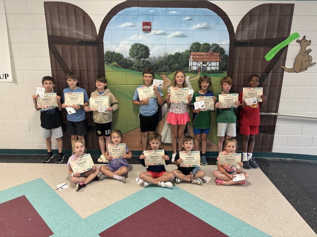 stjames_elem's tweet photo. Yesterday, we recognized our MAY Knights' Character Club nominees for showing leadership, purpose, and enthusiasm. Proud of these kiddos! https://t.co/RzW9NnhS7d