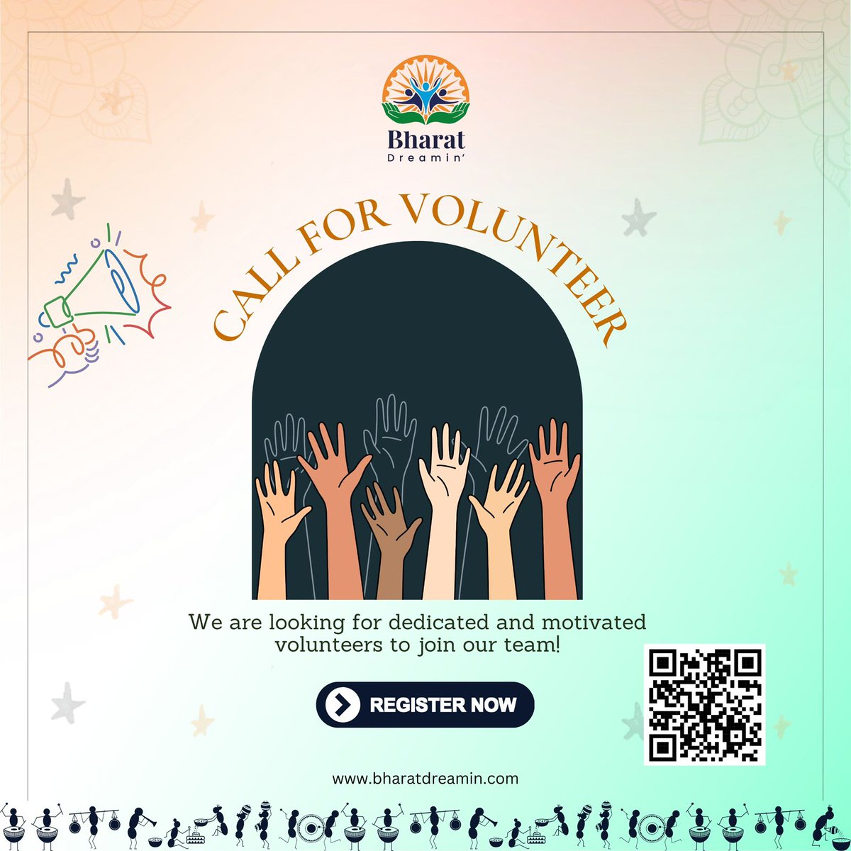 📢 Hello Trailblazers! 📢

🇮🇳 Bharat Dreamin' isn’t just an event — it’s an emotion!

Volunteer registrations are *OPEN*! Be part of the team that blends Sanskriti, Seva &amp; Salesforce.

Apply now: 
lnkd.in/gptqJjbf

#BharatDreamin #TrailblazerCommunity #GiveBack #YouWeCan