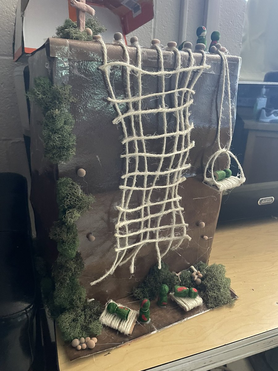 A few of this semester’s  WWII memorial projects. These projects are mini versions of what they envision could become a much larger exhibit or memorial. Great job by all!!