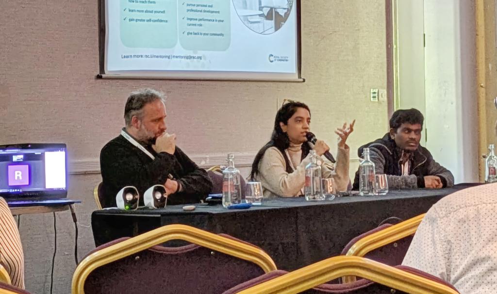 thetamilscientist (@kanmani_chandra) on Twitter photo Had an excellent opportunity to present my research paper on "Oyster larval biomineralisation - insights from Electron BackScatter Diffraction" at <a href="/Faraday_D/">Faraday Discussions</a> Edinburgh, May 14-16. Thanks to <a href="/MasonDeanLab/">Mason Dean</a> <a href="/CityUHongKong/">CityU Hong Kong</a> for making this trip possible. (1/3) Had an excellent opportunity to present my research paper on "Oyster larval biomineralisation - insights from Electron BackScatter Diffraction" at <a href="/Faraday_D/">Faraday Discussions</a> Edinburgh, May 14-16. Thanks to <a href="/MasonDeanLab/">Mason Dean</a> <a href="/CityUHongKong/">CityU Hong Kong</a> for making this trip possible. (1/3)