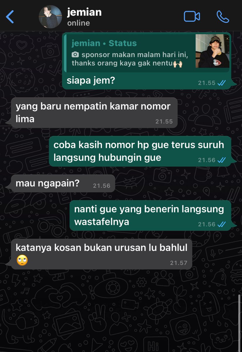 comethrukv's tweet photo. — kookv au

“kalo udah tau semua tentang aku pasti kamu gak akan sebegininya, kan?”

by ©comethrukv https://t.co/eaq5jSHuZZ