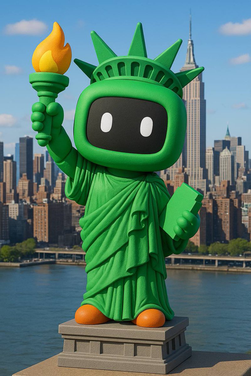 BotifydotCloud's tweet photo. botify just touched down in nyc.

here for @solanaconf. built on @solana.
watched by @solanafndn.

botzo holds the torch now.

🤖🗽 $BOTIFY https://t.co/RSvdnOEoeB