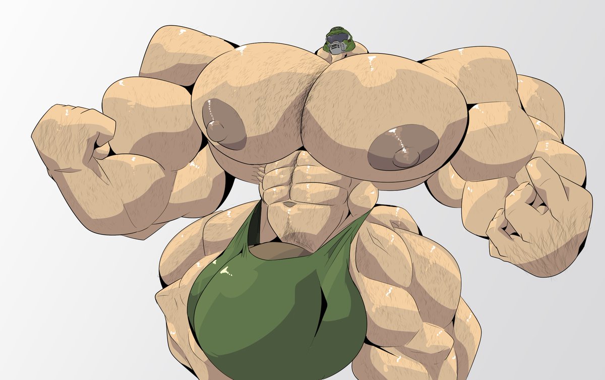 Here is doom guy sketch, i try to finish as quickly as possible to see how much i can draw in a short time, tho the issue is the poses ahahahahahahah XD