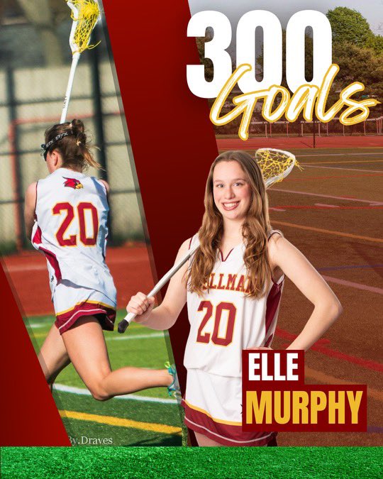 Congratulations Elle!! Senior Girls Lacrosse Captain Elle Murphy scored her 300th career goal in yesterday’s win vs East Bridgewater. She holds the Girls Lax all time scoring record.