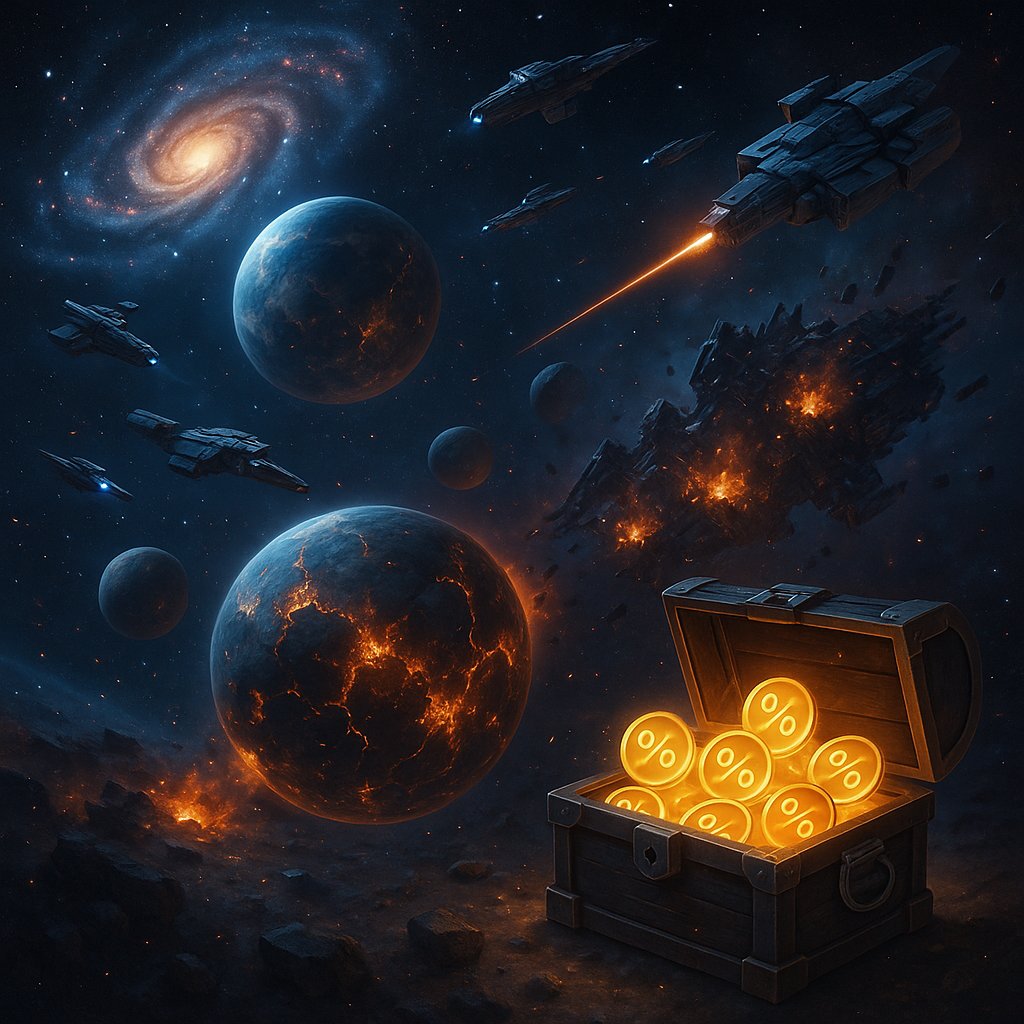 TellezDM's tweet photo. 🚀 VICTORY! Bots were eliminated ahead of schedule. As a reward, enjoy a SPEED BOOST for construction, fleet &amp; production until May 31! 

⚡ Build faster 🚀 Move fleets quicker 💰 Produce at max speed  

#SpeedUniverse #BotDefeat  #playtoearn

🔗 https://t.co/vdFGFfxxuK https://t.co/5FjdDBmjt3