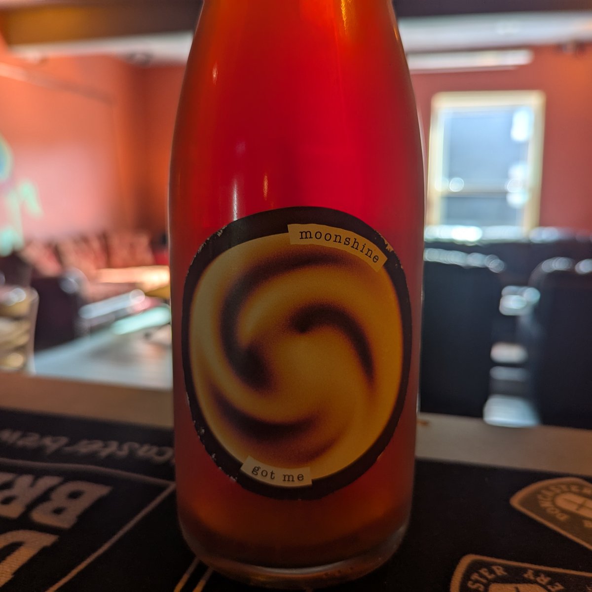 Dystopia (@dystopianbar) on Twitter photo Hidden away in the deepest point of our cellar.
Moonshine Got Me: An 11.2% De Mederie Cherry & Cassis bourbon barrel aged mead blended with a <a href="/3Fonteinen/">3 Fonteinen</a> Lambik. Hidden away in the deepest point of our cellar.
Moonshine Got Me: An 11.2% De Mederie Cherry & Cassis bourbon barrel aged mead blended with a <a href="/3Fonteinen/">3 Fonteinen</a> Lambik.