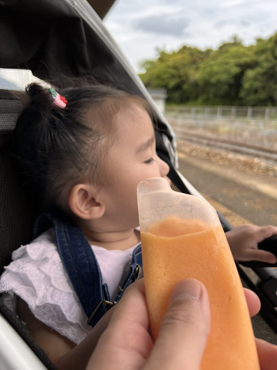 kwsk68's tweet photo. ニカと初電車乗って来た😆 https://t.co/TK597dUTw3