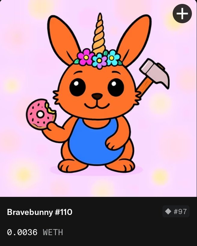 Abdulghafoorul1's tweet photo. 🐇100% Handmade✍️
Brave Bunny #110🐰 #Opensea
Edition 1/1
#PolygonChain
price: 0.0036 #WETH

💫GRAB MY BRAVE BUNNY🐰COLLECTION👇
➡️Link 🔗 
On👇🐇
https://t.co/mlPsXGvb0Q
🐇Don't miss 🐇🐇🐇
#OpenseaNFTs #nftcreator #nftarti̇st #nftcollectors #crypto #support #Sold #Bravebunny https://t.co/wgVq7k4VdQ