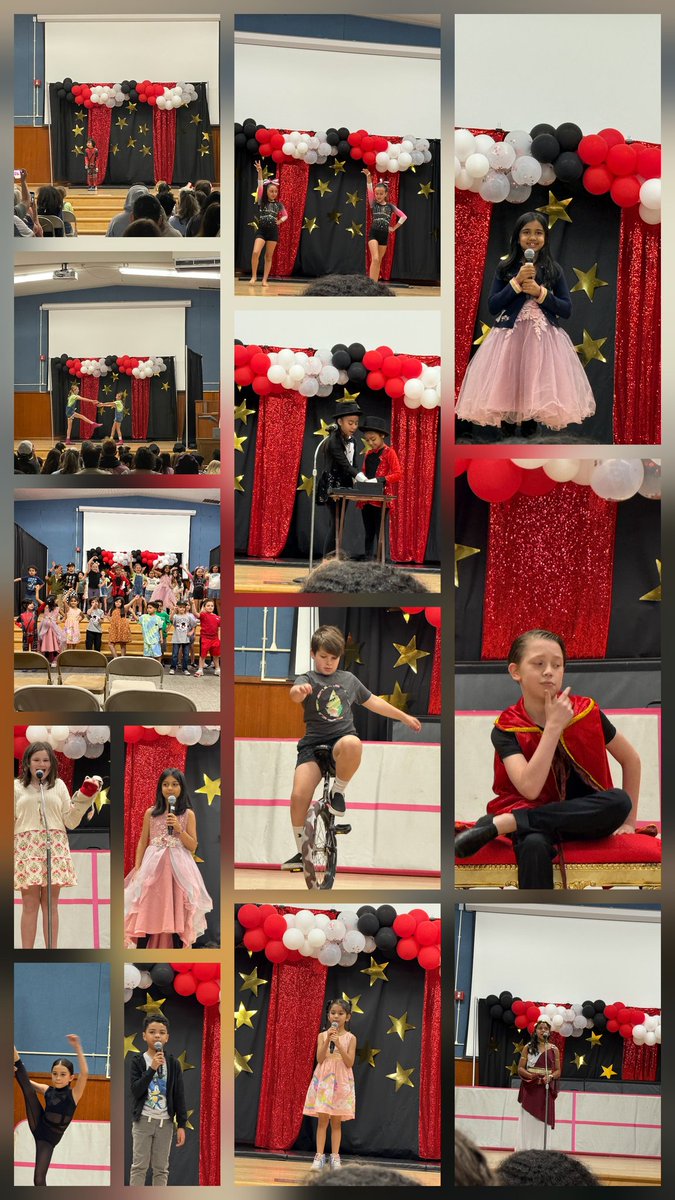 The elementary Talent Show was a sight to see!  So proud of the students as they're talents shined!  A big thank you to Mrs. Stanley coordinating and putting in so much time to help the students practice and prepare for their performances!