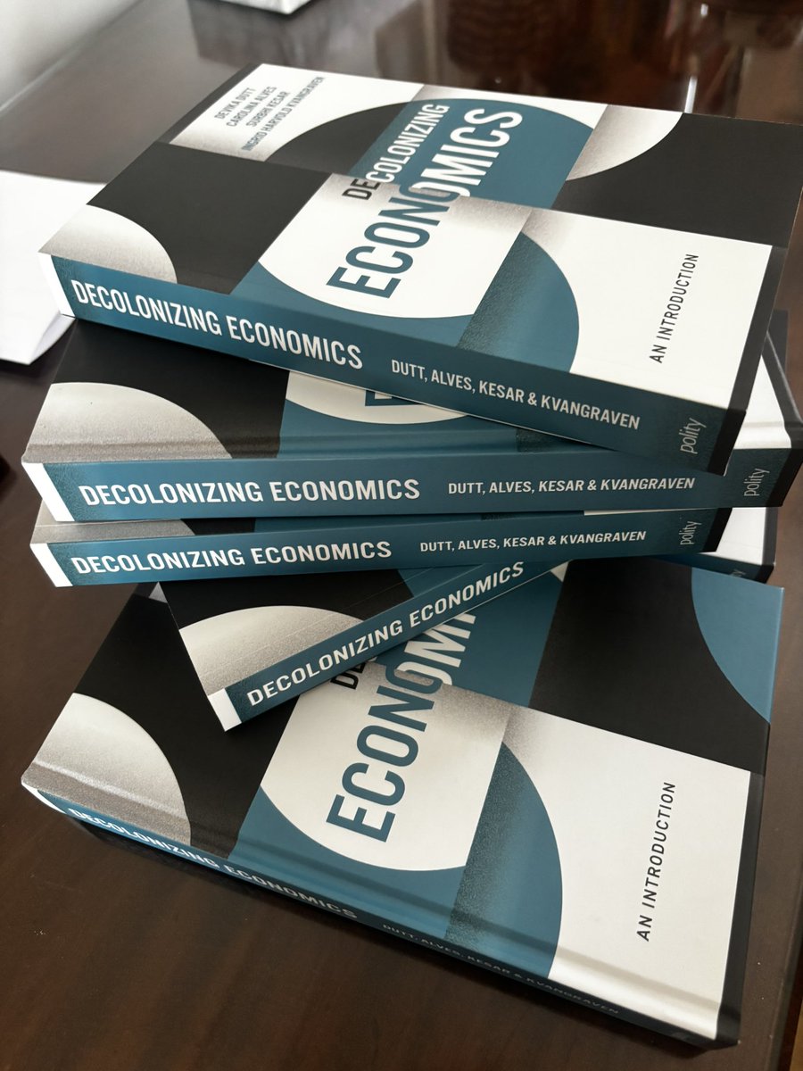 SOAS Economics (@soaseconomics) on Twitter photo 📌 Discover the latest book co-authored by our <a href="/SOAS/">SOAS University of London</a> #Economics Senior Lecturer <a href="/SurbhiKesar/">Surbhi Kesar</a> and <a href="/cacrisalves/">Carolina Alves</a> <a href="/devikadutt/">Devika Dutt</a> <a href="/ingridharvold/">Ingrid H. Kvangraven</a>
📚 Decolonizing Economics: An Introduction (Wiley, 2024) ➡ tinyurl.com/mrx84zvh 📌 Discover the latest book co-authored by our <a href="/SOAS/">SOAS University of London</a> #Economics Senior Lecturer <a href="/SurbhiKesar/">Surbhi Kesar</a> and <a href="/cacrisalves/">Carolina Alves</a> <a href="/devikadutt/">Devika Dutt</a> <a href="/ingridharvold/">Ingrid H. Kvangraven</a>
📚 Decolonizing Economics: An Introduction (Wiley, 2024) ➡ tinyurl.com/mrx84zvh