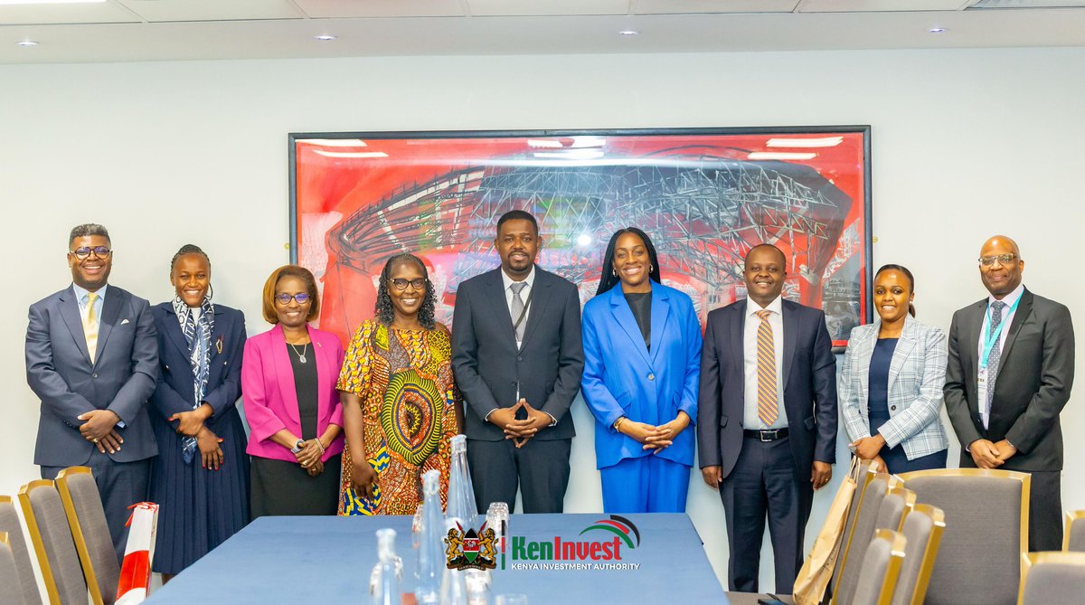 InvestKenya_'s tweet photo. KenInvest, together with Principal Secretary Abubakar Hassan, PS Trade Regina Ombam, and the Kenya High Commission in London, was honoured to meet with Kate Osamor MP, the UK’s Trade Envoy for East Africa.

The session was a valuable opportunity to strengthen UK–Kenya trade relations, with a focus on green investment, digital trade, and government procurement.

Trade between Kenya and the UK continues to grow, reaching £1.8 billion in the four quarters to Q4 2024 — a 10.1 percent increase from the previous year. This highlights the strength of our partnership and the potential for even greater collaboration.

The UK side raised concerns around tax uncertainty and VAT refund delays, which are affecting business operations. Kenya acknowledged these issues and reaffirmed its commitment to resolving them through policy reforms and stakeholder engagement.

At KenInvest, we are committed to creating a predictable and investor-friendly environment, and to working with partners like the UK to unlock new opportunities for sustainable and inclusive investment.