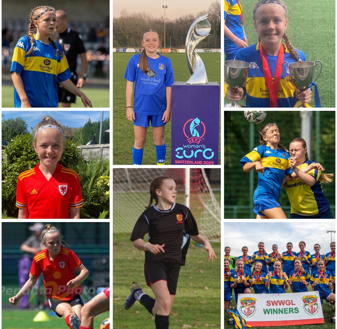 Huge congratulations to our very own Maizie Carrington who has been selected to play for FAW U14 Football!⚽️ 🏴󠁧󠁢󠁷󠁬󠁳󠁿 

Maizie has been immense this year again for Bryn rugby and football. We are all very proud of your accomplishments and many more to come 🏆