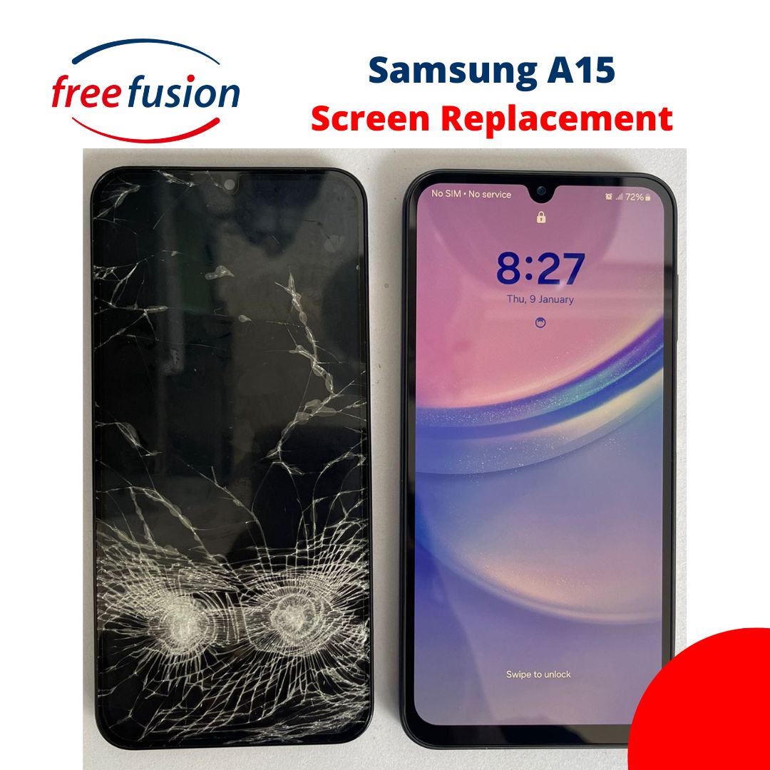 free_fusion's tweet image. Just completed a Samsung screen replacement on the A15 using a genuine Samsung Service Pack display 🛠️📱
🌸 Spring promo: Save up to 35% on screen repairs! 💷
Book now 👉 freefusion.co.uk
#SamsungScreenReplacement #FreeFusion #PhoneRepairUK #corby #london