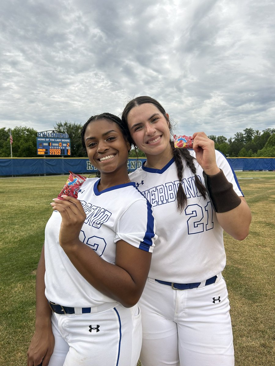 Riverbend Softball (@rbsball) on Twitter photo District semi-final win last night over Forge 10-0.
The team collected 11 hits with 4 bombs on the night. 2 hits from <a href="/Chloe_King28/">Chloe King 2026</a>, <a href="/isabelabarber24/">Isabela Barber 2025</a>, <a href="/KenzieThomas05/">Makenzie Thomas</a>! Team 💍 pop player was the TEAM! <a href="/Chloe_King28/">Chloe King 2026</a> got the W with 9 K’s in 5 innings! District semi-final win last night over Forge 10-0.
The team collected 11 hits with 4 bombs on the night. 2 hits from <a href="/Chloe_King28/">Chloe King 2026</a>, <a href="/isabelabarber24/">Isabela Barber 2025</a>, <a href="/KenzieThomas05/">Makenzie Thomas</a>! Team 💍 pop player was the TEAM! <a href="/Chloe_King28/">Chloe King 2026</a> got the W with 9 K’s in 5 innings!