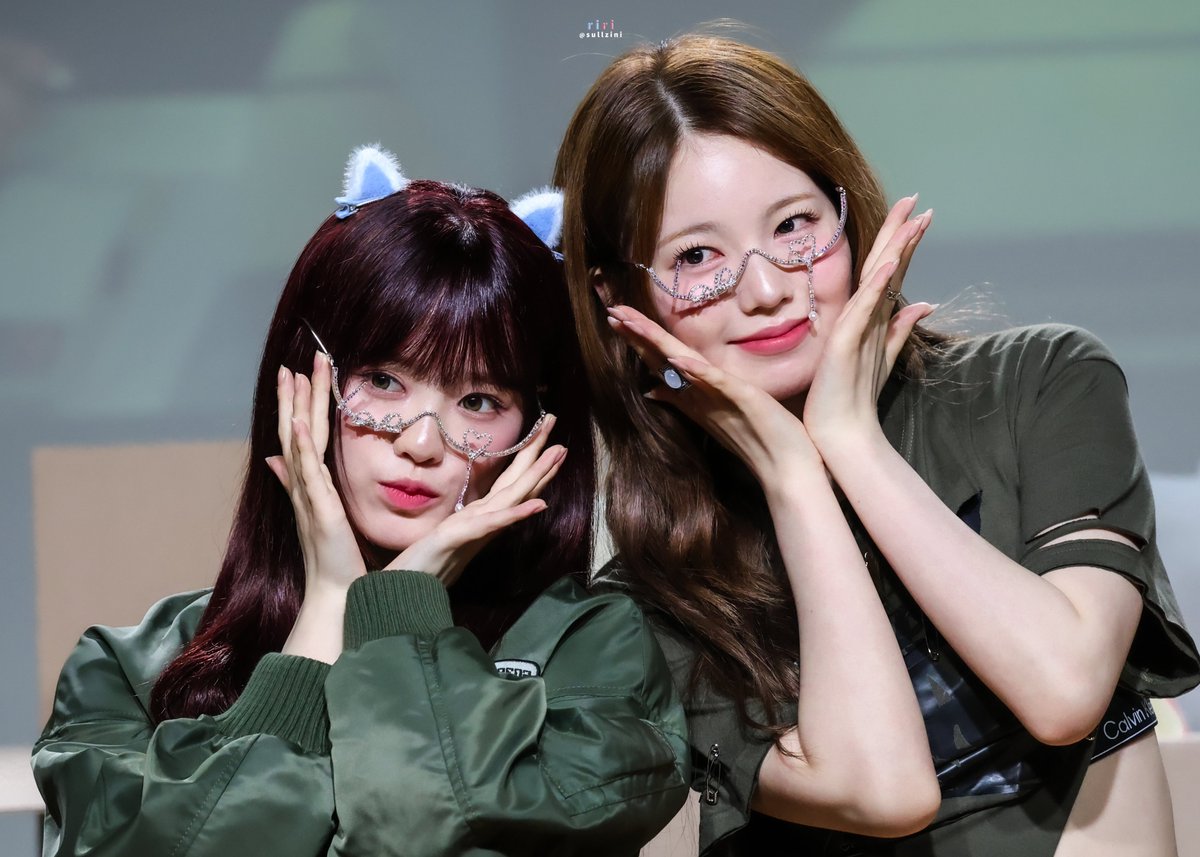 250517 블드미 대면 #리오 #아야카 #NiziU 
쿠마즈✨