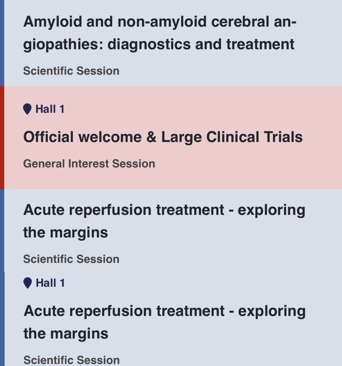 My Day 1 of #ESOC2025, so many informative sessions and finished off with very thought provoking debates regarding thrombolysis and thrombectomy in large core strokes. Looking forward to day 2