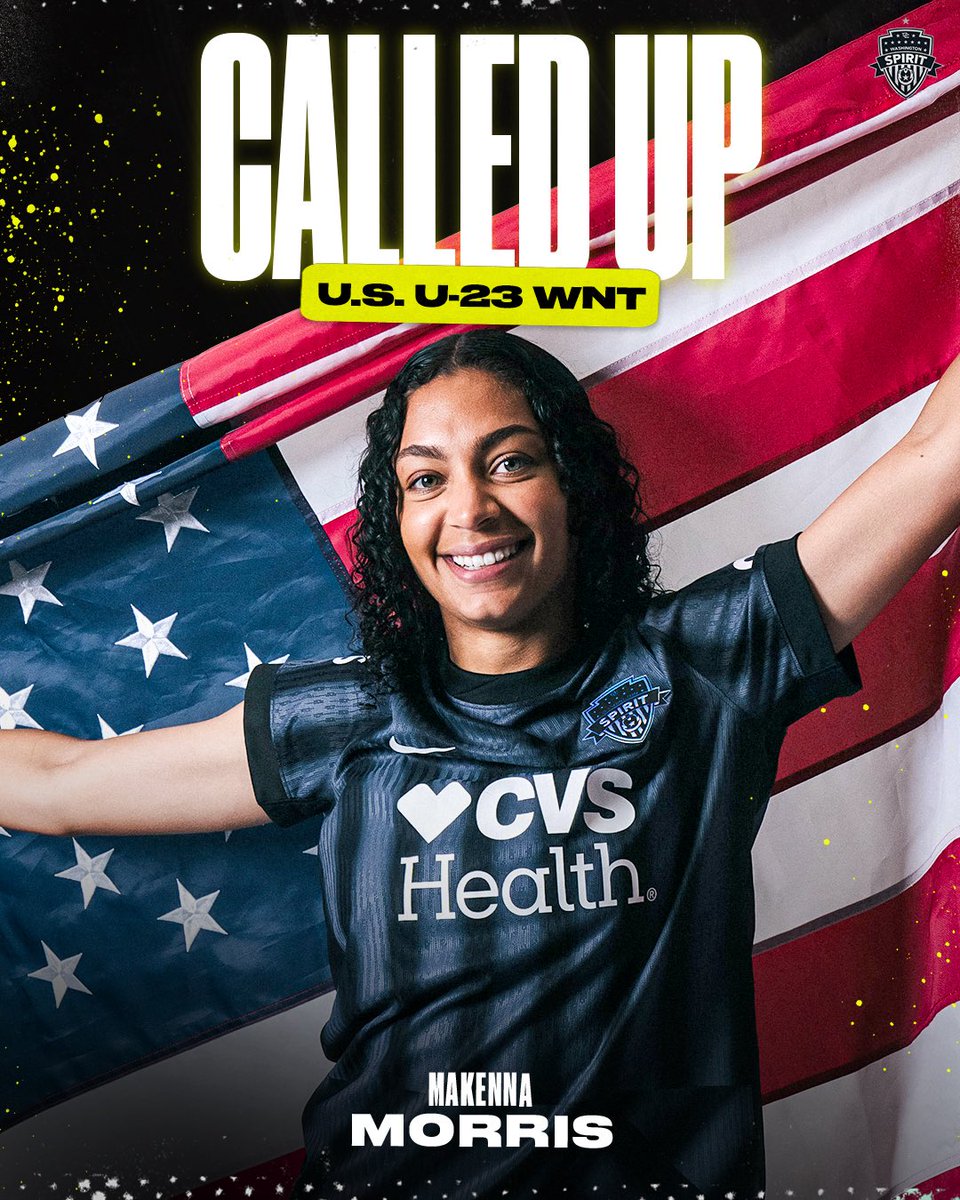 Washington Spirit (@washspirit) on Twitter photo Makenna is headed to Germany!
Makenna Morris is set to join the U-23 <a href="/USWNT/">U.S. Women's National Soccer Team</a> roster for their May and June friendlies! 👏🇺🇸 Makenna is headed to Germany!
Makenna Morris is set to join the U-23 <a href="/USWNT/">U.S. Women's National Soccer Team</a> roster for their May and June friendlies! 👏🇺🇸