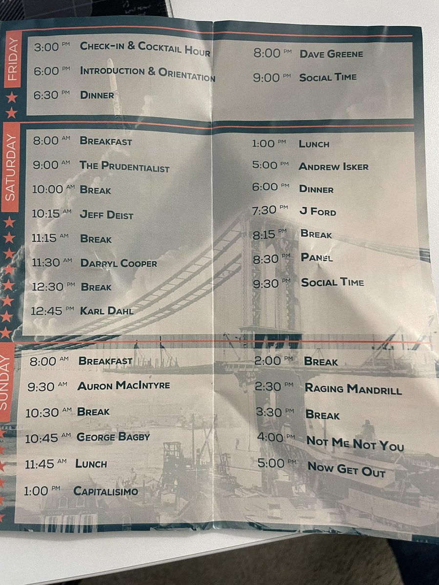 Chossingstone1's tweet image. Another year, another successful @OldGloryClub Conference.  

As usual, OGC platforms the best quality speakers within our network.  MVP speakers were @J_FordXYZ and @edgymandrill.  Ford’s speech on his disaster relief work after Hurricane Helene and the role of NGOs was…