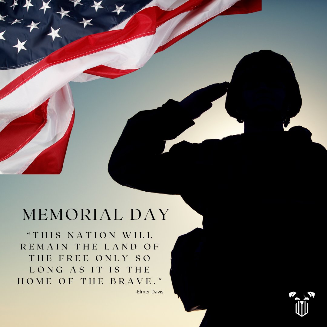 Honoring all who have paid the ultimate sacrifice for our freedoms this #MemorialDay 🇺🇸