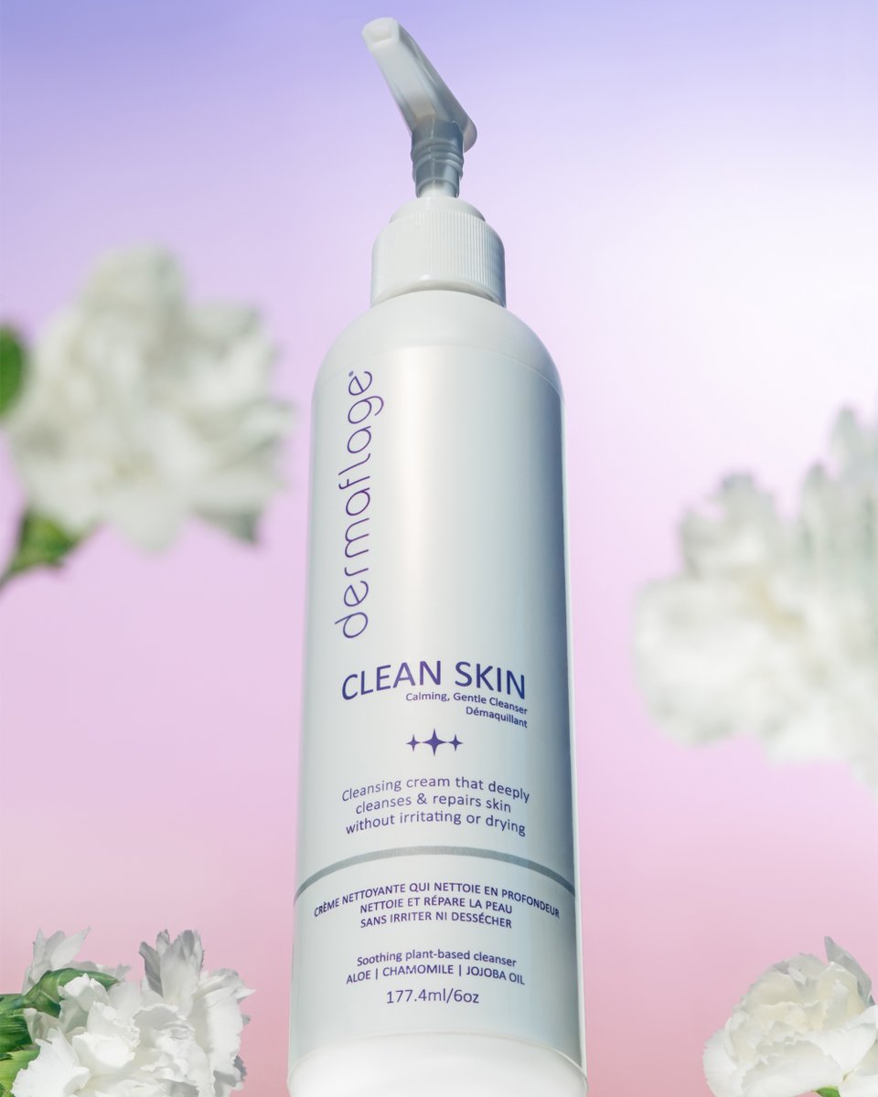 Our Clean Skin cleanser gently removes face &amp; eye makeup, dirt, and impurities, while maintaining the skin’s natural protective barrier.