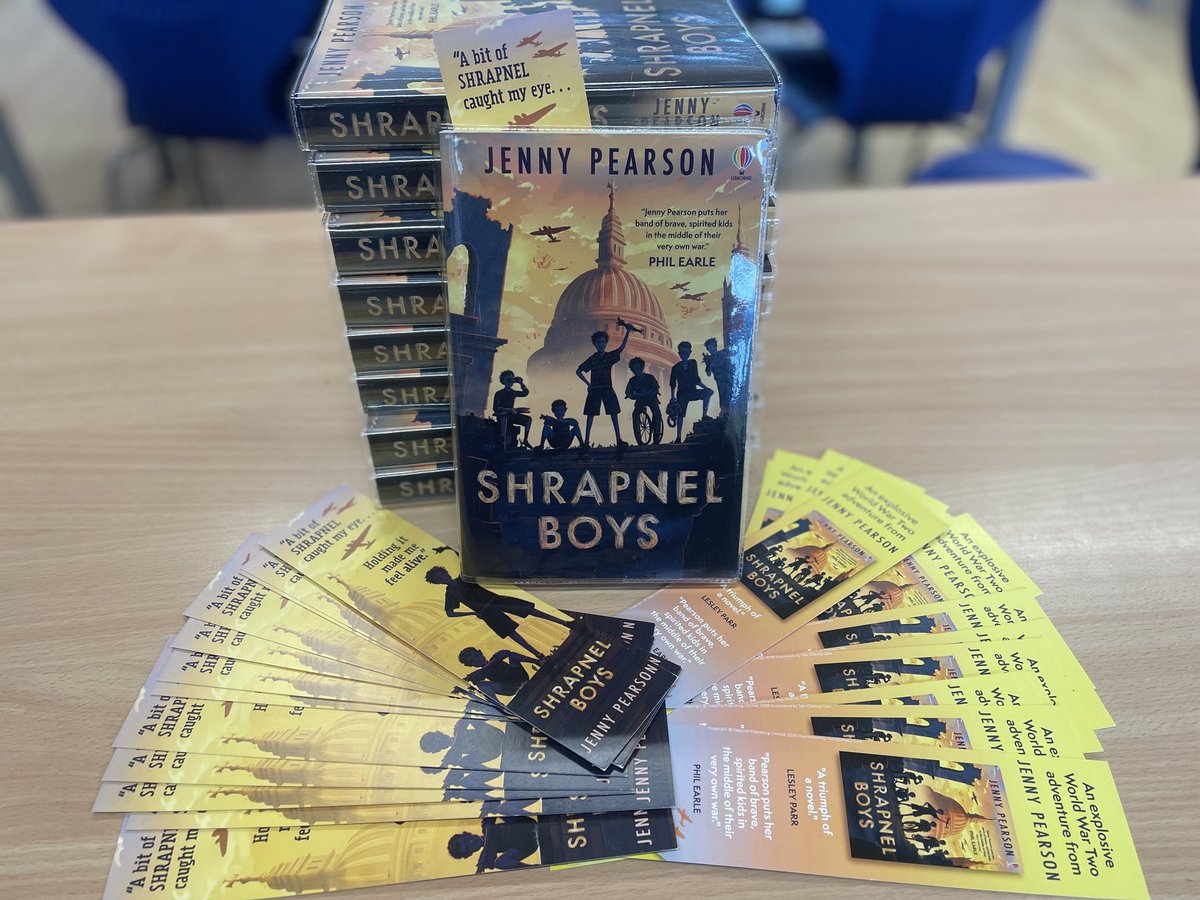 Eileen Armstrong (@earmstronglib) on Twitter photo Really looking forward to reading this with y7. Huge thanks <a href="/Usborne/">Usborne Publishing</a> <a href="/readingagency/">The Reading Agency</a> #ShrapnelBoys Really looking forward to reading this with y7. Huge thanks <a href="/Usborne/">Usborne Publishing</a> <a href="/readingagency/">The Reading Agency</a> #ShrapnelBoys