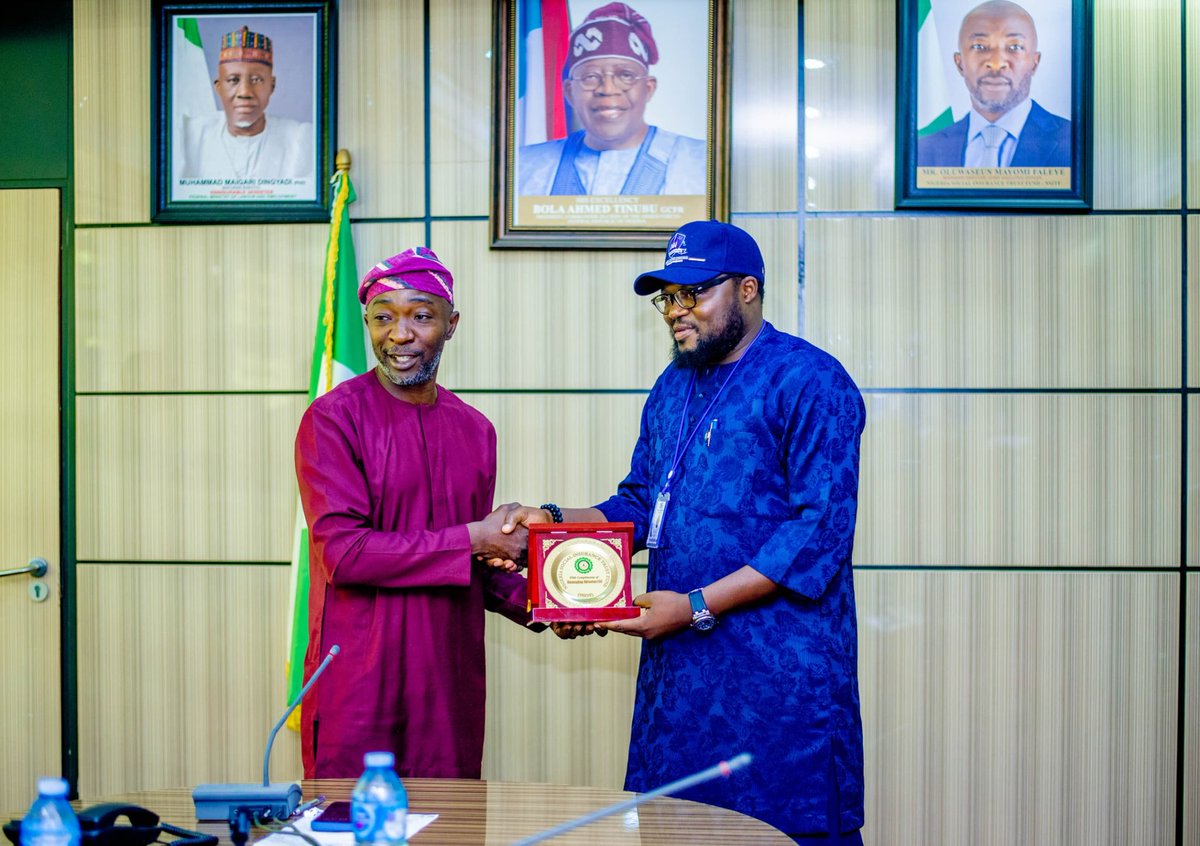 DBI_Education's tweet photo. Photo Speaks: DBI CEO Pays Courtesy Visit to Nigeria Social Insurance Trust Fund (NSITF) to Explore Collaboration and Partnership Opportunities https://t.co/Ed2wwi5pz5