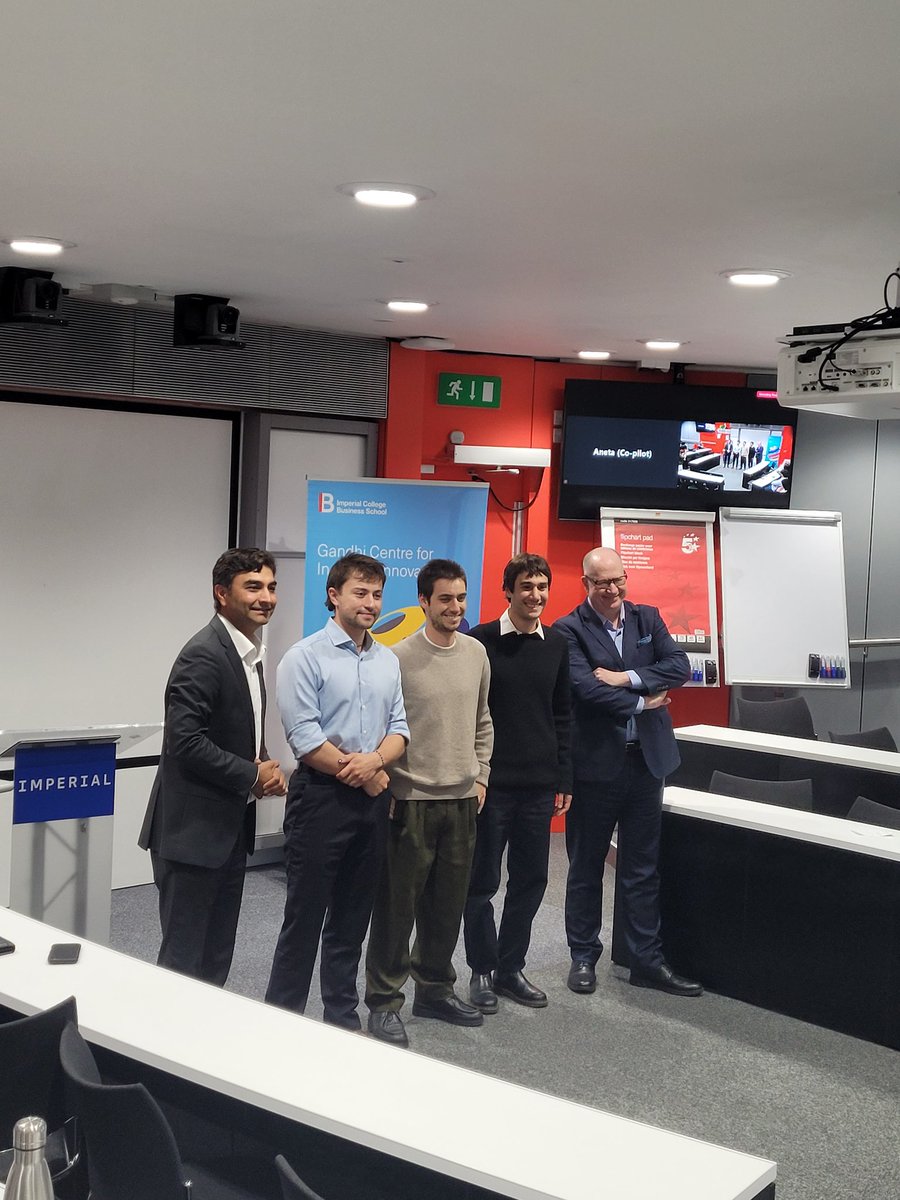 GandhiCentreIC's tweet photo. And finally... 
Our #ideas2impact2025 winners!

1st prize: Muju
2nd prize: LIR LABS
3rd prize: AirHarvest

Congratulations! It was a very tough decision as all of our  teams were *incredible*. We can't wait to see how your ideas develop! Thank you so much to everyone involved! 🙏🏻 https://t.co/0HCU2BcbYi