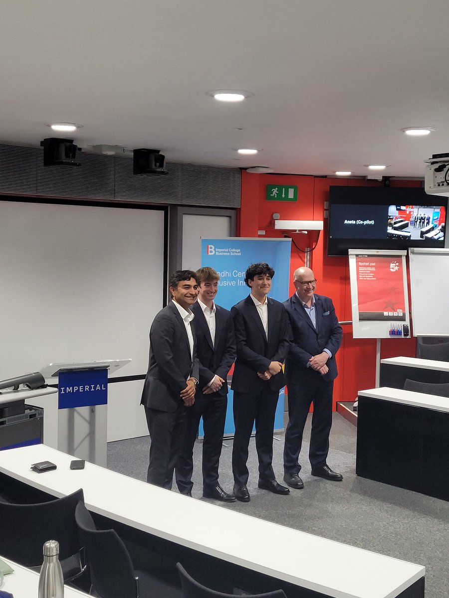 GandhiCentreIC's tweet photo. And finally... 
Our #ideas2impact2025 winners!

1st prize: Muju
2nd prize: LIR LABS
3rd prize: AirHarvest

Congratulations! It was a very tough decision as all of our  teams were *incredible*. We can't wait to see how your ideas develop! Thank you so much to everyone involved! 🙏🏻 https://t.co/0HCU2BcbYi
