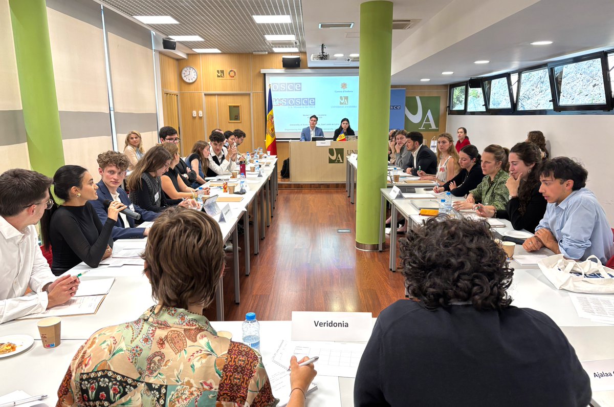 🎓 Avui hem tancat tres jornades intenses i enriquidores del Model OSCE a Andorra!
🔷 Els participants han valorat molt positivament l'experiència, destacant el seu caràcter constructiu i la gran oportunitat que ha representat per desenvolupar habilitats fonamentals per al futur.