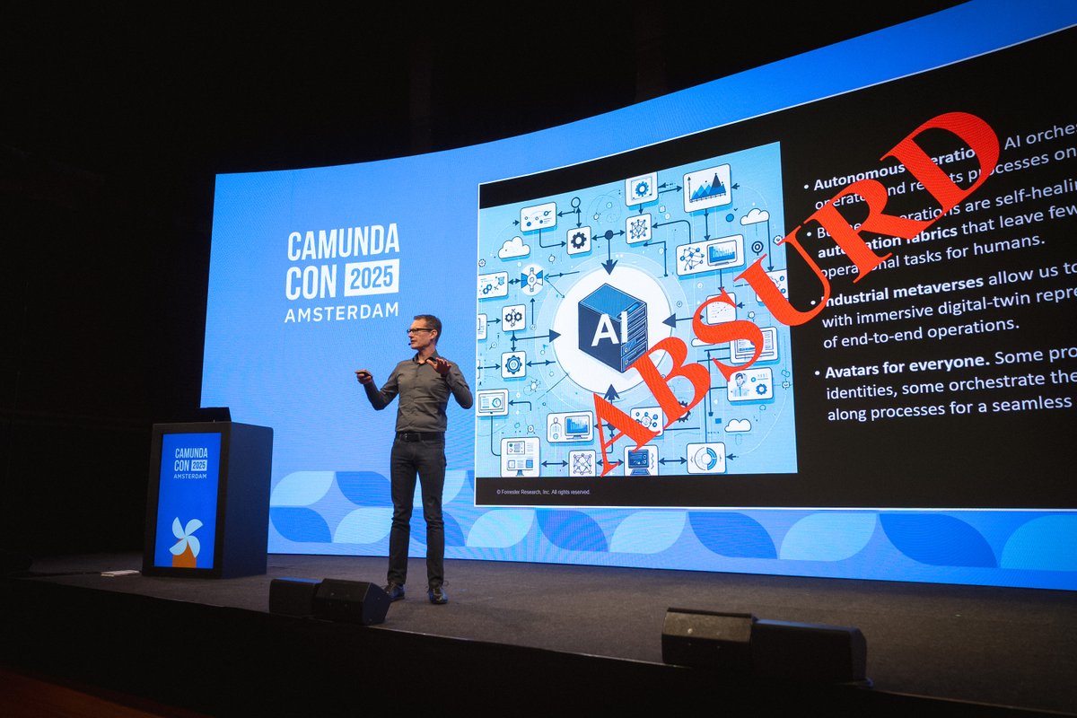 #CamundaCon 2025 Amsterdam 🇳🇱 is now available on demand! Relive your favorite moments, rewatch inspiring customer stories, and catch up on all the insights you might have missed during The Process Orchestration and Automation Conference. 🍿🥤

bit.ly/43kjh4R