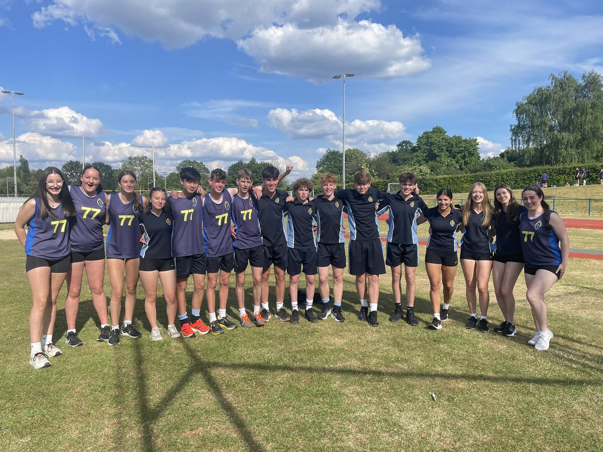 Well done to all of our athletes yesterday in the county league athletics, some fantastic results with pbs and school records falling!