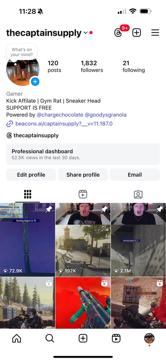 SUPPORT IS FREE

I’ll give anyone who goes and supports me on insta a kiss 😘