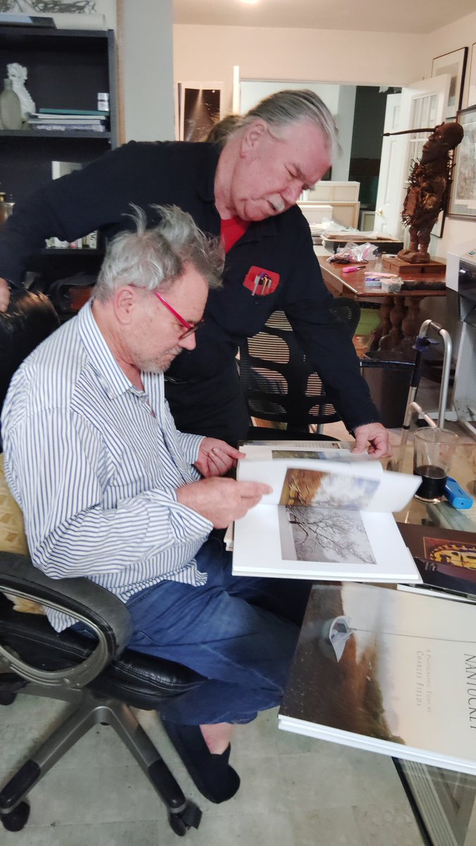 PhotoByBillHale's tweet photo. Bill is on board!
I had a great meeting with Bill Evaul!
Gallery owner a man about town here on the Cape!
#f8andbethere
#charlesfields 
#kickstarter 
#nikoncreators
#billhale https://t.co/y2Klmh44QH