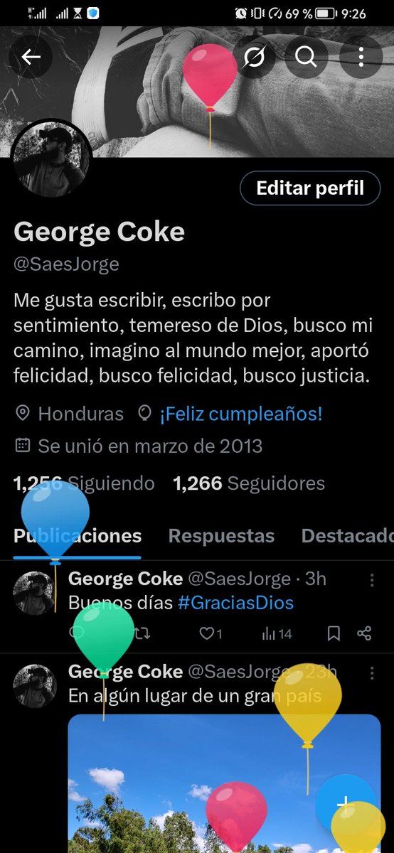 SaesJorge's tweet image. #GraciasDios #37 #increíble #sonrie #lasmejoreshistorias #Diosesbueno