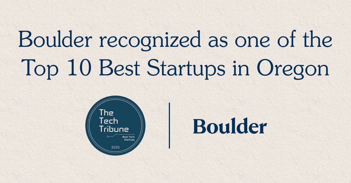 Boulder Care (@bouldercare) on Twitter photo Four years running! Boulder Care has again made <a href="/Tech_Tribune/">Tech Tribune</a>'s 2025 Best Tech Startups in Oregon list. We chose Oregon for its exceptional talent – and for the opportunity to support patients in our own community. Grateful to be part of this vibrant tech community. #OregonProud Four years running! Boulder Care has again made <a href="/Tech_Tribune/">Tech Tribune</a>'s 2025 Best Tech Startups in Oregon list. We chose Oregon for its exceptional talent – and for the opportunity to support patients in our own community. Grateful to be part of this vibrant tech community. #OregonProud