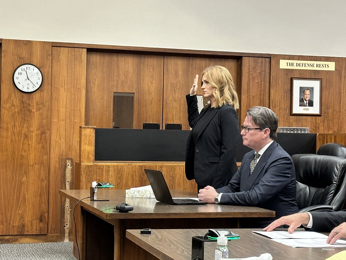 I’m in Clark County where Misty Noel is pleading guilty to theft and tax evasion. She’s one of six people charged in the investigation of her husband, former Clark County Sheriff Jamey Noel.