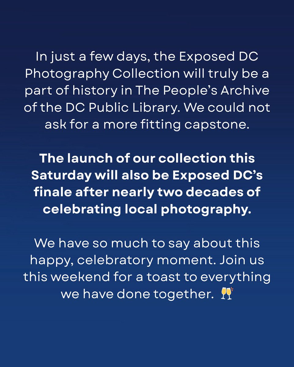 We have a big celebration to look forward to Saturday, but we also have some news: