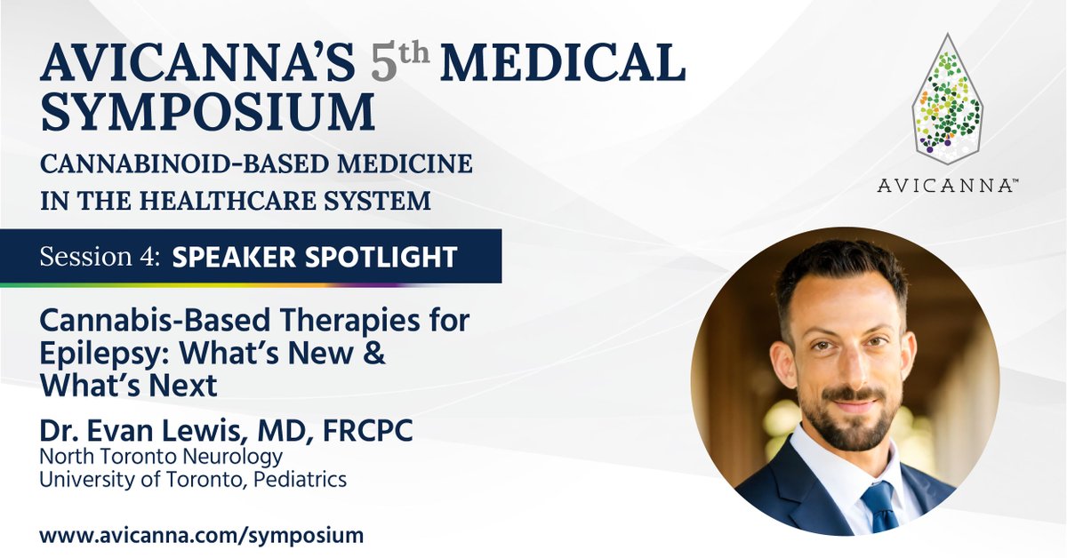 🎤 Featured Speaker Spotlight | Dr. Evan Lewis
📍North Toronto Neurology

What’s new — and what’s next — for cannabis-based therapies in #epilepsy?

The answer is coming straight from one of the most respected minds in pediatric neurology and cannabinoid medicine: Dr. Evan Lewis.