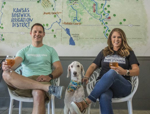 kstateextension's tweet photo. In this week's Kansas Profile, meet the owners of a Courtland, Kansas microbrewery whose recent beer was named one of the world's best. https://t.co/ELOzcJKXBk #KSRE https://t.co/MJi8QBhJVy