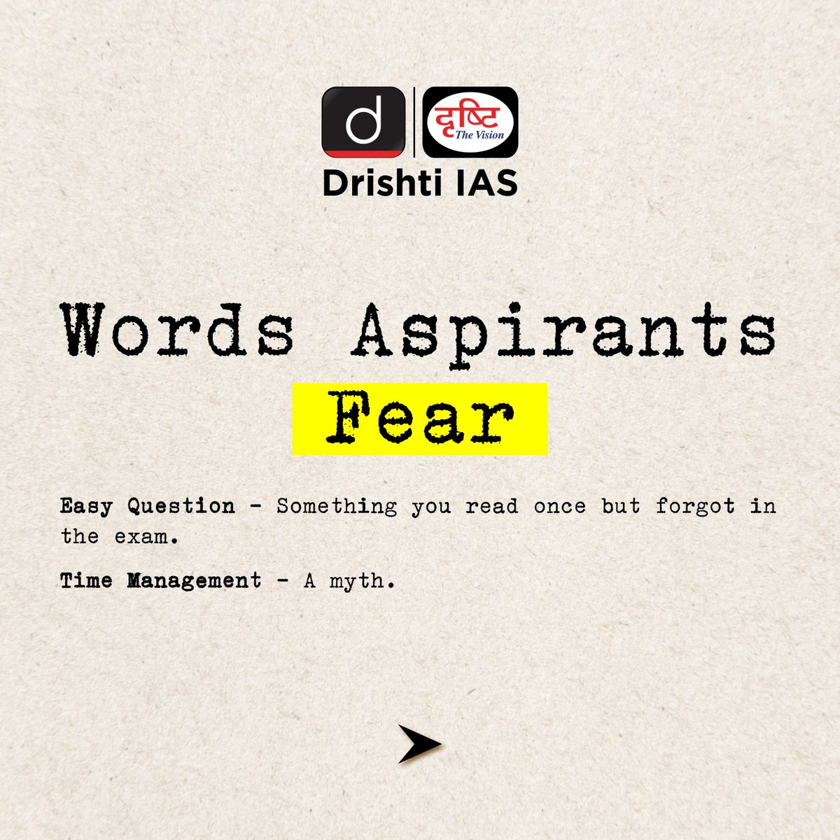 drishtiiaseng's tweet photo. When UPSC terms hit harder than questions — every aspirant’s glossary of silent fears!

#UPSC #Prelims2025 #UPSCExam #Aspirants #Fear #Words #EasyQuestion #TimeManagement #CSAT #OptionalSubject #Notification #UPSC2025 #DrishtiIAS #DrishtiIASEnglish https://t.co/22HMYQIcx1