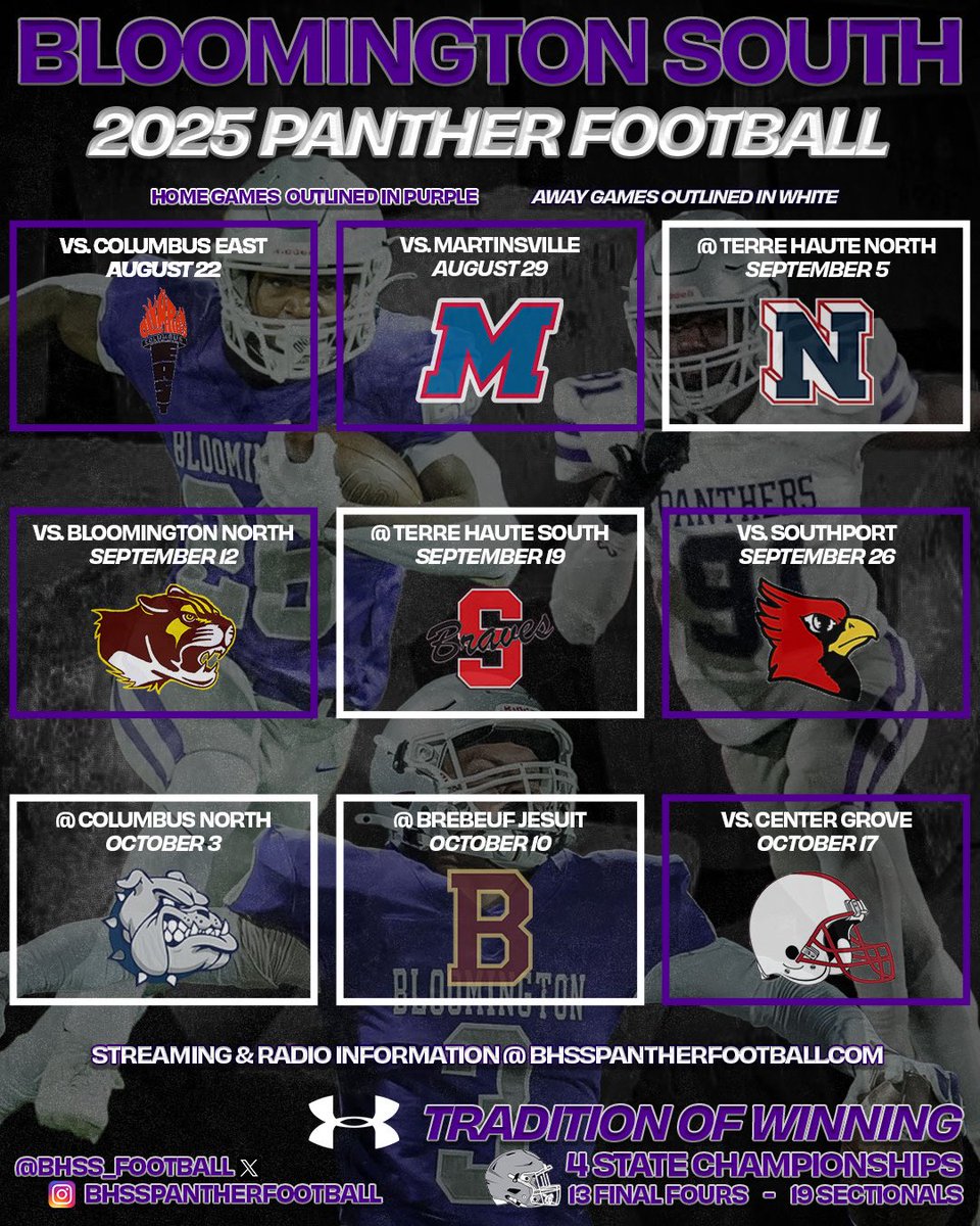 2025 Panther Football - the tradition continues