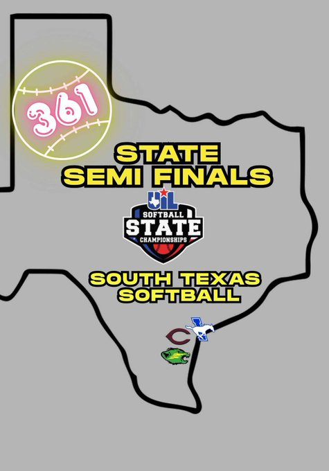 🏆 UIL Softball 𝙎𝙩𝙖𝙩𝙚 𝙎𝙚𝙢𝙞𝙛𝙞𝙣𝙖𝙡𝙨 🏆
<a href="/Calallen_SBall/">Calallen Wildcats Softball</a>  vs <a href="/SoftballLP/">Liberty Lady Panther SOFTBALL</a> 
📅 Wednesday, May 21th
🕐 6:00 pm.
🎥Livestreams: bit.ly/44kt8Kg

<a href="/calallenisd/">Calallen ISD</a> <a href="/audrynaalm_2026/">Audryna Almaraz</a> <a href="/LibertyHillHS/">Liberty Hill HS</a>