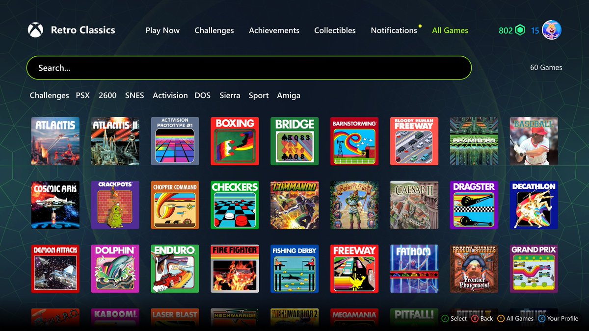 Retro Classics are coming to Xbox Game Pass. Over 50 restored classic games.
